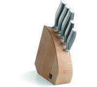 Silecomplaza Richardson Sheffield Sense, ensemble de 5 couteaux de cuisine avec bloc en bois