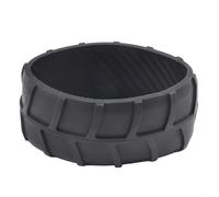 Sileduove 1 protection de roue avant pour Worx pour Landroid S300 M500 M700 M1000 L800 L1000, accessoire de réduction du bruit en caoutchouc pour tondeuse à gazon robot jardin