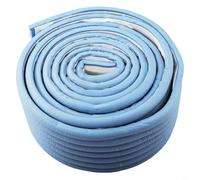 Sileduove Bande anti-gel pour tuyau d'eau - Ruban isolant en mousse thermique pour plomberie et CVC - Réduction du bruit et installation autocollante facile - 2 m x 8 cm - Bleu
