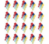 Sileduove Borne de fil à épissure rapide, connecteur à sertir, kit d'assortiment T-Tap, accessoires de fils électriques, design auto-dénudant, aucune découpe nécessaire, construction isolée en PVC et