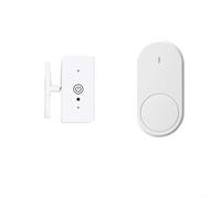 Sileduove Bouton poussoir à distance, robot de commutation intelligent, contrôleur sans fil pour domotique, contrôle RF à longue portée, autonomie de la batterie de 100 jours, charge rapide de 2