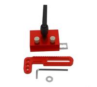 Sileduove Butée de rail à onglet réglable, arrêt de clôture de précision, bloc de limite de longueur pour scie de table, table de routeur, machine CNC, construction en alliage d'acier, fixation rapide