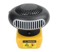 Sileduove Chauffe-batterie portable, souffleur d'air chaud et froid, outil à main compact pour désembuage de voiture, camping, sans fil 3 secondes pour une chaleur rapide, protection contre la