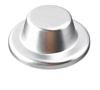 Sileduove Dissimuler les trous muraux de douche disgracieux, lot de 4 caches de tuyaux en ABS de 6,3 cm pour pénétrations de plomberie dans les murs de salle de bains modernes (F)