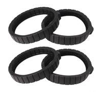 Sileduove Kit de pneu robuste, pièces de rechange pour nettoyeur de piscine, accessoires de piscine hors sol pour Pentair Lil pour rebelle, traction et durabilité améliorées, convient à la pièce