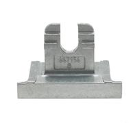 Sileduove Loquet de rechange en aluminium pour poignée de fenêtre avec construction en alliage robuste et engrenage semi-circulaire pour un fonctionnement fluide et un ajustement sûr dans le battant