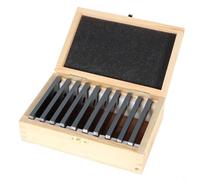 Sileduove Lot de 10 paires de blocs parallèles en acier trempé, pour fraisage, perçage et serrage d'étau dans l'inspection du travail des métaux, avec haute précision