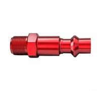Sileduove Lot de 15 connecteurs de ligne d'air, raccords de compresseur de tuyau d'avion avec coupleur d'air 1/4 NPT et kit de filetage mâle pour outils pneumatiques et compresseurs