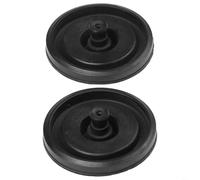 Sileduove Lot de 2 joints de valve de remplissage de toilettes, joint de membrane en caoutchouc, pièce de réparation de réservoir pour robinet à boisseau sphérique, solution de bricolage économique