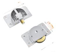 Sileduove Rouleaux de porte coulissante en nylon, axe en acier inoxydable, poulie réglable de rechange pour armoire, placard, mécanisme de rail coulissant (YD320)