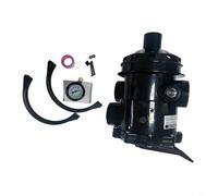 Sileduove Vanne de commande, avec pince, pour Hayward, pour Vari, pour filtre à sable Flo 5,1 cm, kit de rechange multiport avec O, pour anneau, pour une eau de piscine efficace
