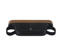 Sileduove Ventilateur de dossier de voiture - Ventilateur électrique portable pour sièges arrière - Support compact pour appuie-tête avec moteur silencieux sans balais - Débit d'air réglable à 3