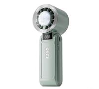 Sileduove Ventilateur portatif turbo portable avec 100 vitesses réglables et une puissance de 3600 mAh, pour un refroidissement instantané pendant les voyages en plein air ou une utilisation