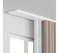 Silen Double support de plafond HidCurain Barre idéale pour salon et salle de bain 100 cm avec accessoires