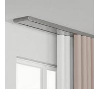 Silen Porte-courrier double plafond Blanc 100 cm Parfait pour le salon et la salle de bain Comprend des accessoires pour une installation facile