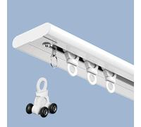 Silen Rack pour Curains Séparateur de plafond en aluminium 1 m Parfait pour la chambre à coucher et l'utilisation Hospial Système de glissement fluide pour une utilisation facile