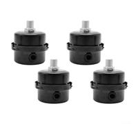 Silencieux Air Métal Revêtu 1/2" pour Générateur | Réduction pour bruit pour efficace, pour idéal zones résidentielles, calme pour professionnel, 4 incluses, installation