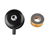 Silencieux de compresseur d'air entraîné par courroie, élément filtrant pour unités de piston 0,25/8 0,36/8, accessoire silencieux de puissance 4 kW, construction en fer plastique, remplacement