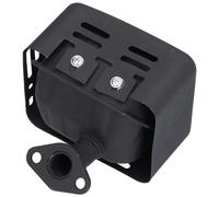Silencieux de Générateur D'échappement pour Moteur GX120 GX140 GX160 GX200 et 168F, Adapté pour Pompe à Eau de Générateur de Moteur à Essence 2 "3" 4"(le noir)