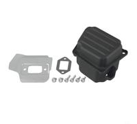 Silencieux d'échappement pour tronçonneuse MS360 MS340 036 034 avec pour joint thermique plaque métal robustes silencieux puissant kit réparation