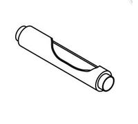 Silencieux DN160 circulaire flexible isolation 50 mm