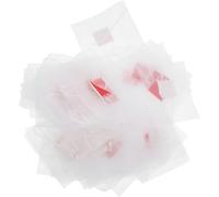 SILENRADAWN 100 Sachets Infuseurs à Thé en Nylon Blanc Usage Unique et Pratique 5,8 X 7 Cm Fermeture Simple, Filtre Créatif pour Thé en Vrac et Infusion de Fruits