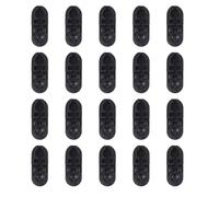 SILENRADAWN 20pcs Connecteur de Chaîne à Billes pour Rouleau Vertical en Plastique Noir, Connecteur pour Store Vertical, Remplacement des Pièces Cassées, pour Maison et Boutique