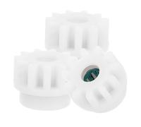 SILENRADAWN 3 Pièces de Remplacement pour Seau à Serpillière en Plastique Blanc, Résistants à L'usure, Installation Facile, Accessoires pour Balai Frange Rotatif