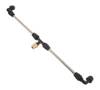 SILENRADAWN Accessoire Plat Buse avec Double Lance Pulvérisateur Jet D'éventail, Plastique et Métal, Taille 50x5,5x5 Cm et Adapté à L'entretien Agricole et Vergers