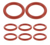 SILENRADAWN Anneaux en Silicone Pièce de Rechange 10pcs pour Machine à Glace, Joint D'étanchéité Facile à Stocker pour Accessoires de Sorbetière