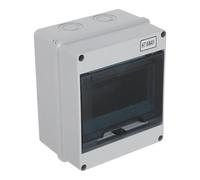 SILENRADAWN Coffret Électrique Étanche Ip65 en Plastique 6 Voies pour Usage Intérieur et Extérieur, Protection la Pluie Poussière, pour Environnements Domestiques Couleur Couleur Aléatoire