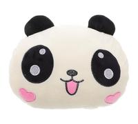 SILENRADAWN Coussin Cervical Voiture Doux avec Bande Élastique, Housse Amovible Lavable, Appui-Nuque Panda Multifonction pour Adulte, Siège Auto et Voyage, Oreiller Confort Conducteur