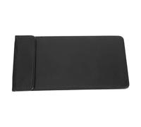 SILENRADAWN de Caisse Confortable et pour en Hôtels Classique Design en Main Porte-Cartes Enregistreuse PVC Noir Prise Usage Quotidien