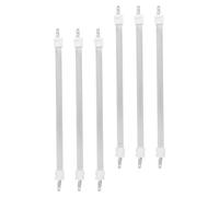 SILENRADAWN Lot de 6 Tubes Chauffants en Quartz 23cm Élément Chauffant Électrique Infrarouge à Longue Remplacement pour Poêle Électrique et Gril et Usage Domestique et Bureau