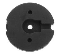 SILENRADAWN Pied de lampe de table en plastique noir avec base lestée, châssis renforcé, adapté pour lampes de bureau et lampadaires dans salon ou bureau