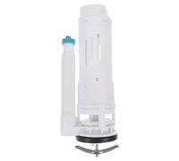 SILENRADAWN Raccord de Réservoir de Toilette Soupape de Chasse D'eau Silencieuse et Fiable en Pp Abs Pom Blanc pour Dispositif de Drainage des Toilettes, Adapté pour Usage Domestique