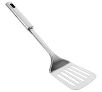 SILENRADAWN Spatule pour Paëlla Ustensiles Cuisine en Acier Inoxydable Manche Long Confortable pour Cuisson au Four Plaque Électrique
