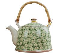 SILENRADAWN Théière en Céramique Japonaise Surface Polie Légère avec Infuseur et Classique, Dégustation de Thé ou Maison