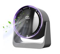 Silent USB Desktop, Personal Air Cooler, 6,93 x 3,39 po Wall-Mounted Ventilateur, Soft Night Lights, Energy Efficient Fan for Home Office, Kids Bedroom, and Small Spaces