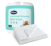 Silentnight Summer Breeze Couette d'été Douce et légère, idéale pour Les Nuits Chaudes et Les dormeurs Chauds, Respirante, fraîche et Confortable, hypoallergénique et Lavable en Machine, lit Simple