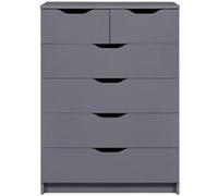 Silenzia commode 2 petit, 4 grand tiroirs gris. Gris G