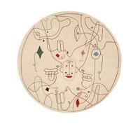 Silhouette Tapis tufté rond Nanimarquina - NANIMARQUINA SILHOUETTE T
