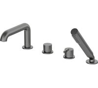 Silia titan Robinet de baignoire, 4 trous, avec ensemble de douche (BQS_D14M)