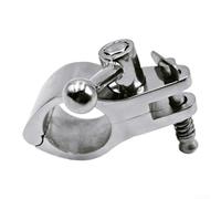 Silica Sol Collier de serrage à charnière en acier inoxydable pour fixation de tuyau supérieur Bimini en eau salée 25 mm