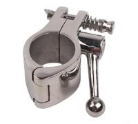 Silica Sol Collier de serrage à charnière en acier inoxydable pour fixation de tuyau supérieur Bimini en eau salée 22 mm