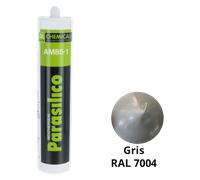 Silicone AM85-1 - DL CHEMICALS - Neutre gris clair 7004 - Cartouche de 300 ml - 0100016N401464