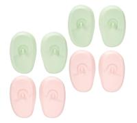 Silicone Cache-oreilles 4 Paires, Réutilisables pour Teinture Capillaire | Protection les Brûlures, Garde la Couleur Oreilles, pour Décoloration à Domicile et Voyage