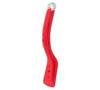 Silicone et Acier Inoxydable Pince à Frire Multi-usages Rouge | Poignée Isolante, Rangement Suspendu, pour Barbecue, Cuisson, Salades et Légumes, Usage Professionnel