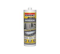 Silicone noir universel 280 ml Soudal