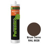 Silicone Parasilico Alcoxy 15 DL Chemicals - Brun terre RAL 8028 - Déstockage